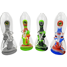 SirEEL - 8" Silicone Cyclops Rig - Assorted Colors