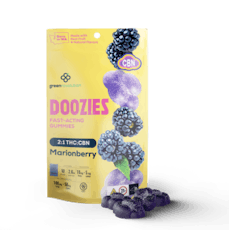 Green Revolution | Doozies | Marionberry | 2:1 | THC:CBN |Chill 10 Gummies | 100 mg