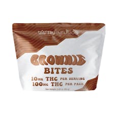 Tru Infusion Edibles: Brownie Bites Day 100mg