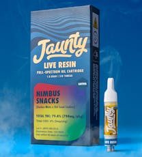 Jaunty Combo Pack - Live Resin 1g Cart - Nimbus Snacks