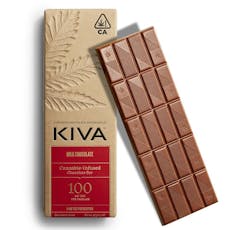 Kiva Bar Milk Chocolate 100mg
