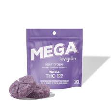 Sour Grape | Mega Pearl 100mg
