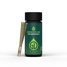 Green Dot Labs | 5-Pack x 0.5g (2.5g) Live Resin Pre-roll | Fortissimo