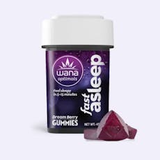 Wana Optimals Gummies Fast Asleep Dream Berry (I) 100mg