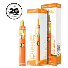 Dime Disposable Vape 2g Peach Kush