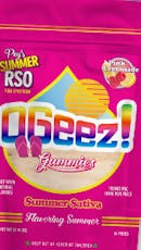OGEEZ! RSO 100mg Gummies Pink Lemonade Sativa