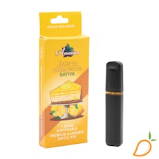1g Lemon Cheesecake Disposable Amnesia