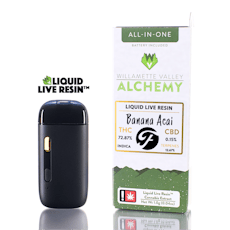 Banana Acai | 1g | Liquid Live Resin | All-In-One Vaporizer