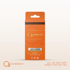 Oz Cannabis Disposable Vape 1g Sweet Cactus Tea