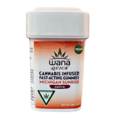 Michigan Sunrise 100mg Fast Acting Gummies By Wana