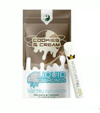 Tru Infusion AIO Vape Cookies and Cream 1g
