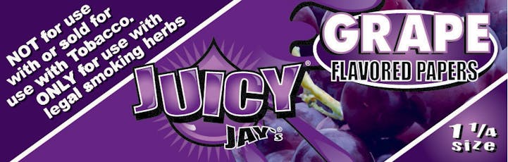 Juicy Jay's | Rolling Papers | Grape 1 1/4