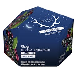 ELDERBERRY 2:1 THC:CBN GUMMIES 10PK