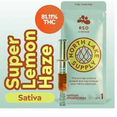 Super Lemon Haze | RSO Syringe | 1G