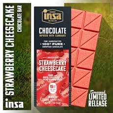 Insa Chocolate Bar 20pk (100mg) Strawberry Cheesecake