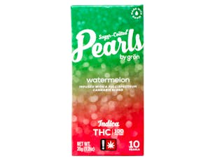 GRN Watermelon Pearls Indica 10pk 100mg 35817 F2|F40