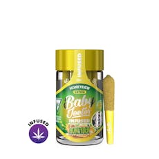 Baby Jeeter - Honeydew (Sativa) Rosin Enhanced 5pk Preroll 2.5g