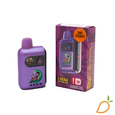 5g GMO Cookies Live Resin Disposable Vape Geekbar Jefe