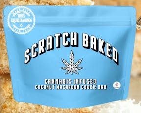 Scratch Baked 100mg Coconut Macaroon Cookie Bar