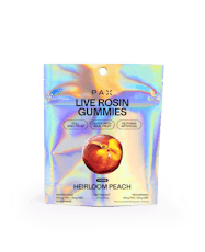 PAX | LIVE ROSIN GUMMIES | HEIRLOOM PEACH | 100MG (10PK)