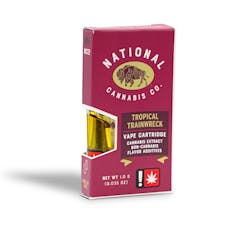 National Cannabis - Tropical Trainwreck Cart - 1g