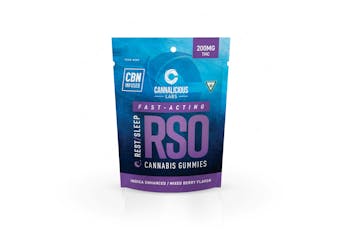 CANNALICIOUS | MIXED BERRY | INDICA | GUMMIES | 200MG | REC