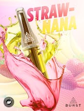Burst - 1000mg Carts - Strawnana (Hybrid)