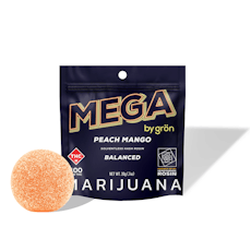 Gron: Hash Rosin Mega Pearl | Peach Mango | Hybrid | 100mg