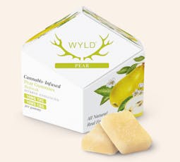 Wyld | Pear 1:1 CBG:THC Gummies | Edible | 10mg X 10