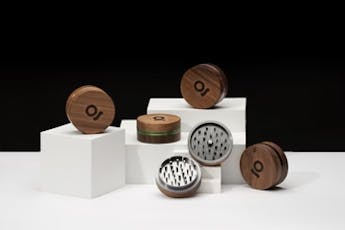 2 Piece 3" Walnut Wood Metal Grinder (Assorted Colors)