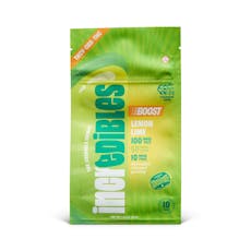 Incredibles | Lemon Lime Boost **NEW BLEND** 2:1 THC:THCV Gummies 10pk | 100mg
