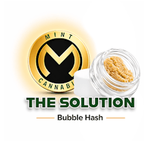 Mint Platinum Live Bubble Hash 1g - The Solution