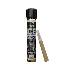 Rove: Rosin Infused Pre-Roll | Peaches & Cream | Ice Pack | 1g