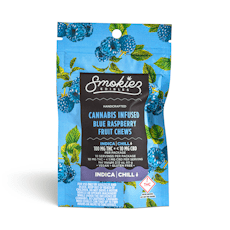 Sweet Blue Raspberry Fruit Chews - 1000mg (Medical)