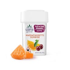 Massachusetts Sunrise Fast-Acting Sativa Gummies | TAX INCLUDED