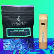Disposable Vape + Sour Diesel l 1g | Satori