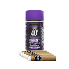 Stiiizy - Purple Punch (Indica) 40's Mini 5pk Blunts 2.5g