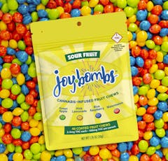 Sour Fruit Joy Bombs - 40pk/100mg (2.5g THC each)