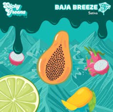 Sticky Greens | Baja Breeze (S) All-In-One Disposable Vape | 1g