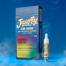 Jaunty | Nimbus Snacks | 1G Live Resin Vape Cart | Sativa