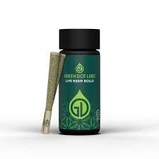 Green Dot- Live Resin Rolls- 2.5g - Lemon Grinder + Bourbon Street