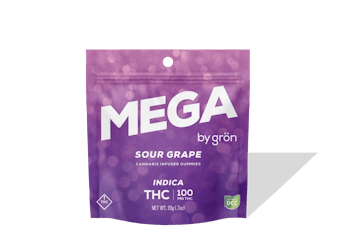 Gron | Sour Grape | Mega | 100mg THC