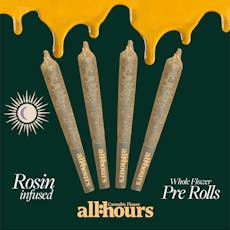 all:hours Hash Burger Rosin Roll Shorties 41545