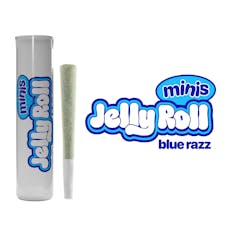 JELLY ROLL - PREROLL INFUSED - 0.6G - BLUE RAZZ - INDICA