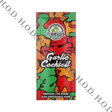 Peninsula Gardens Garlic Cocktail Live Rosin Disposable .5g