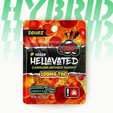 Hellavated 100mg Sour Cherry Gummiez