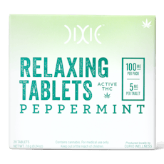 DIXIE Peppermint Relaxing Tablets 100mg (20pk)