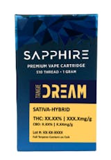 SAPPHIRE | TANGIE DREAM | VAPE CART | 1G