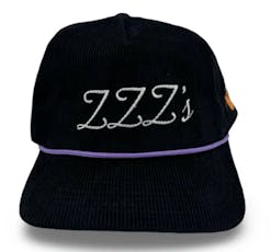 ZZZ's Corduroy Hat - Black
