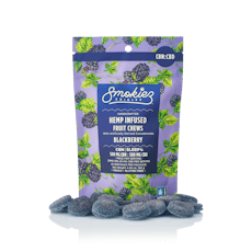Blackberry | Sleep | 1000mg | 1:1 | CBN:CBD | Hemp Infused Fruit Chews | 20-Pieces